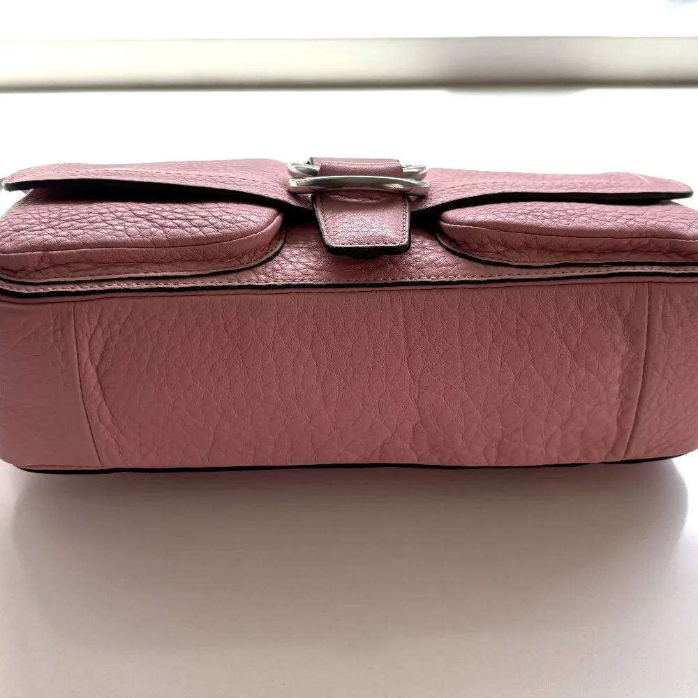 Coach Chelsea Field Bag Pebbled Leather Shoulder Handbag 10893 Blush Pink NEW